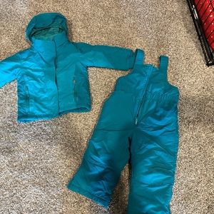LL Bean toddler snow suit.